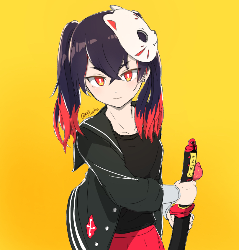 hitagi (kick-flight) drawn by yuuka_(kfyuuka)