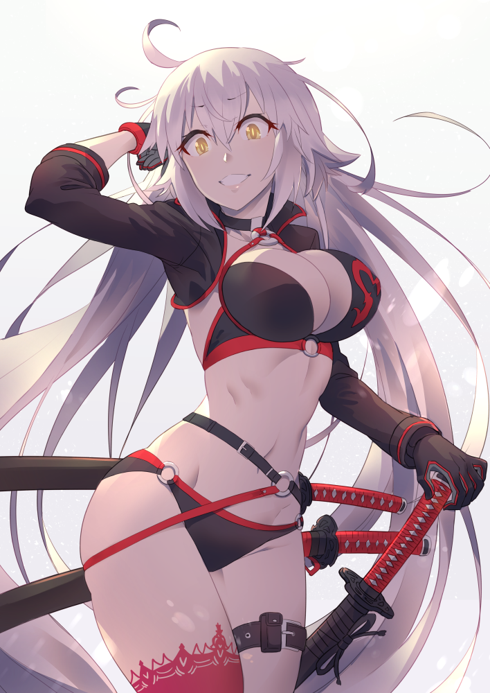 jeanne d'arc alter (fate and 1 more) drawn by matsumoto_tomoyohi