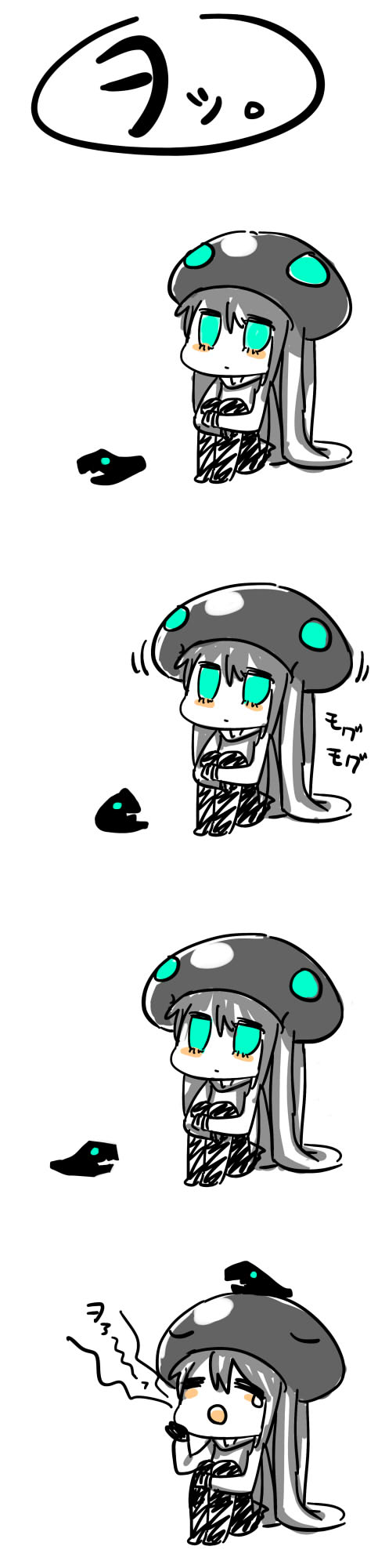 wo-class aircraft carrier and i-class destroyer (kantai collection) drawn by niko_(makuwau1i)