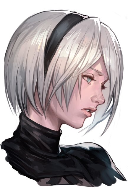 2b (nier and 1 more) drawn by hungry_clicker