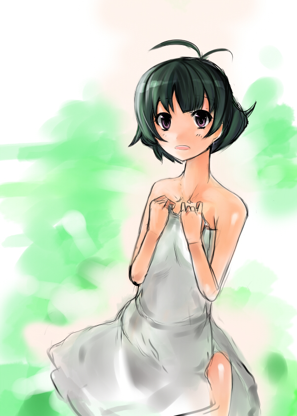 akizuki ryo (idolmaster and 1 more) drawn by nerotarou