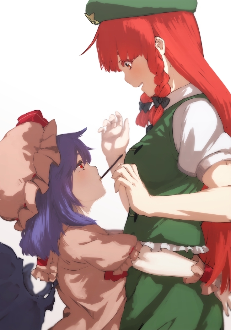 remilia scarlet and hong meiling (touhou) drawn by terimayo