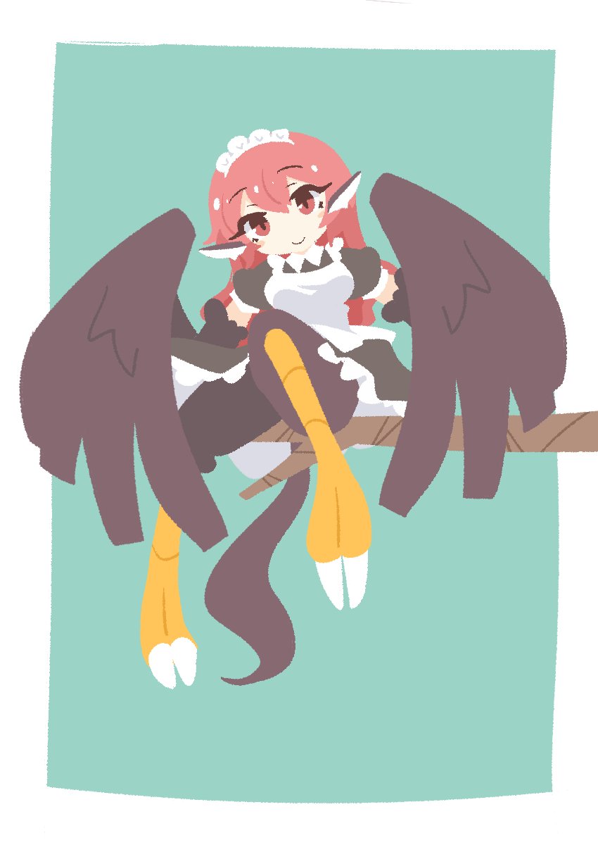 fio-chan (original) drawn by big_o_pants