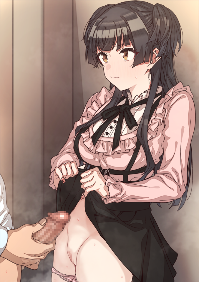 mayuzumi fuyuko (idolmaster and 1 more) drawn by erere