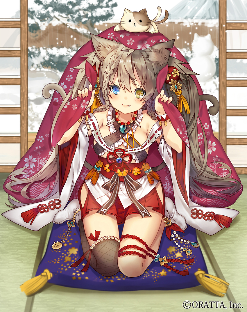 nekomata (chloris garden) drawn by madogawa