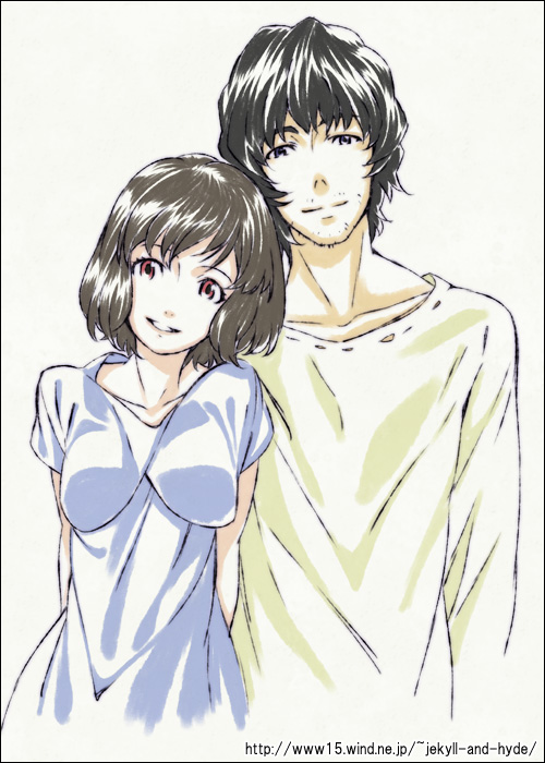 hana and ookami otoko (ookami kodomo no ame to yuki) drawn by mizuki_makoto