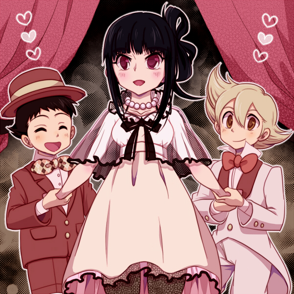 dawn, lucas, and barry (pokemon and 1 more) drawn by atom_(@tom)