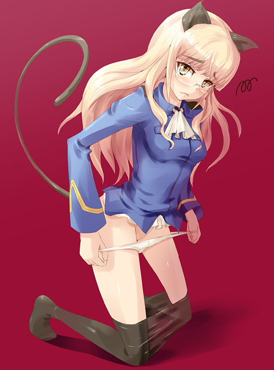 perrine h. clostermann (world witches series and 1 more) drawn by hiroaki_(hiropon_pj)