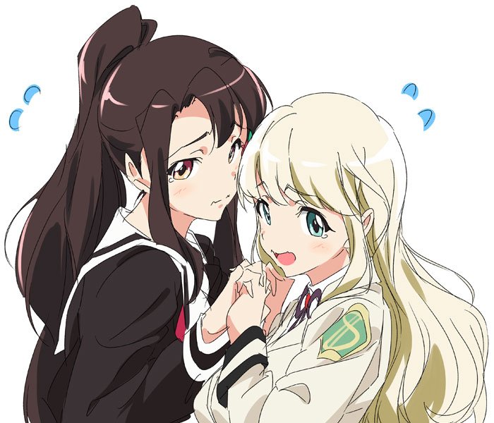 yumeoji shiori and akikaze rui (shoujo kageki revue starlight and 1 more) drawn by umanosuke