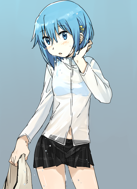 miki sayaka (mahou shoujo madoka magica) drawn by yoplait
