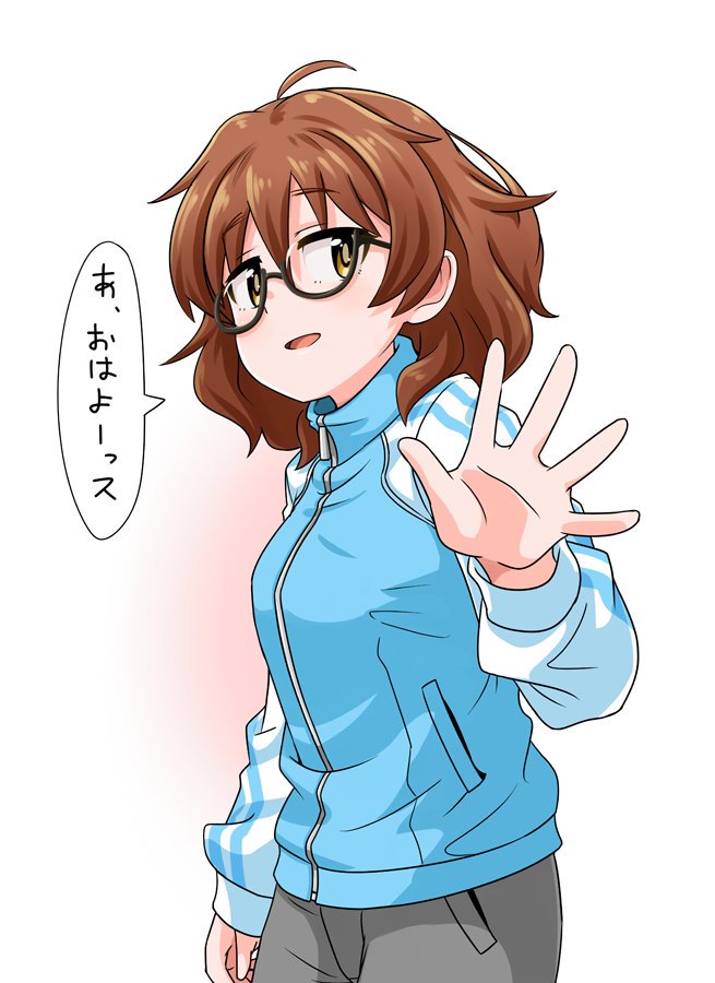 araki hina (idolmaster and 2 more) drawn by hige_(com)