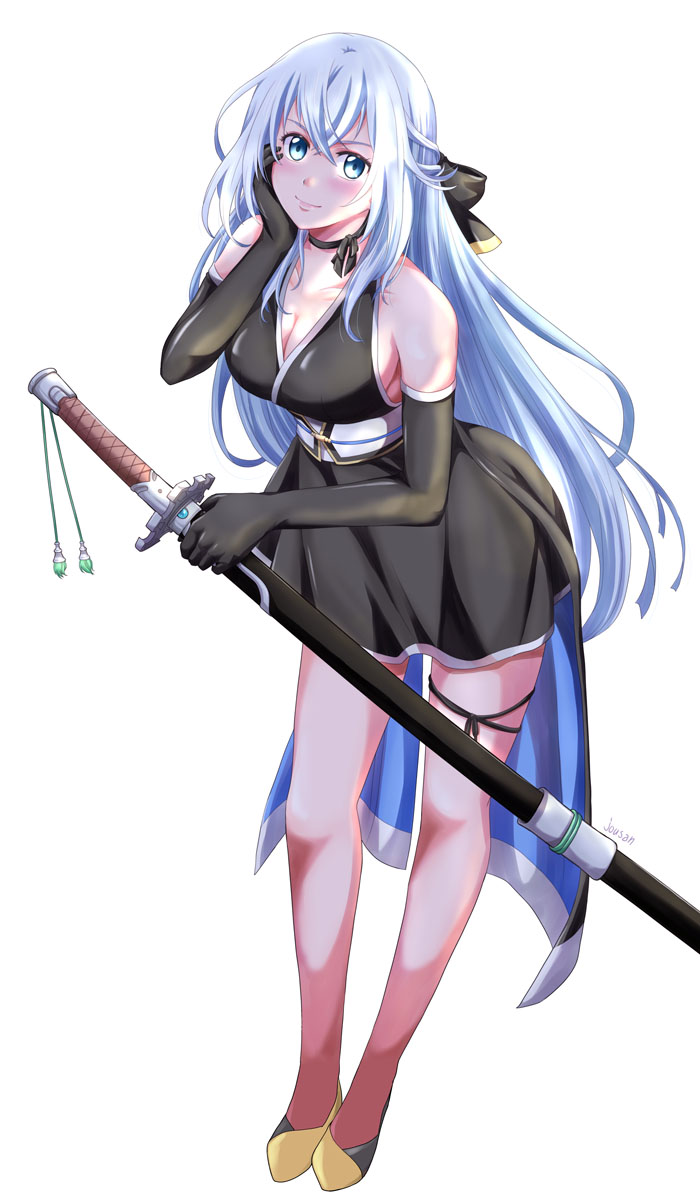 shizuna rem misurugi (eiyuu densetsu and 2 more) drawn by xiacheng_tatsuya