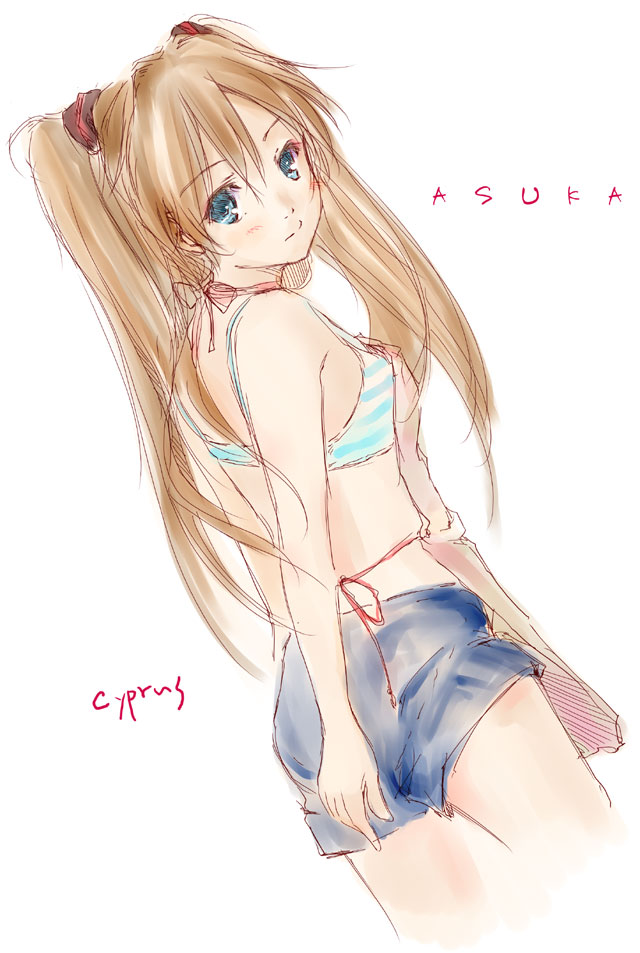 souryuu asuka langley (neon genesis evangelion and 2 more) drawn by cyprus_(circle)