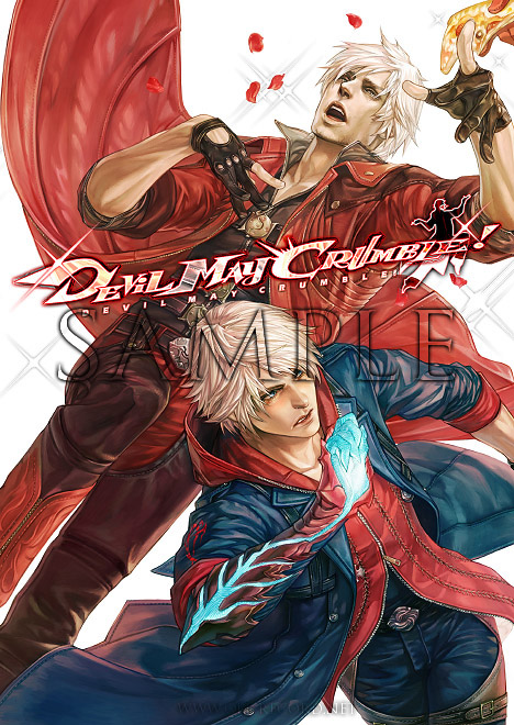 dante and nero (devil may cry and 1 more) drawn by rae_(offrecord)