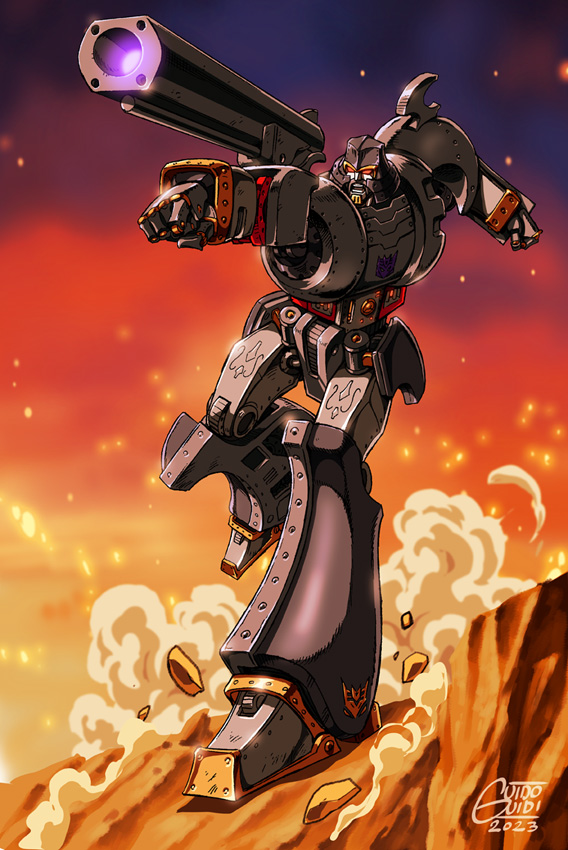 megatron (transformers and 1 more) drawn by guido_guidi