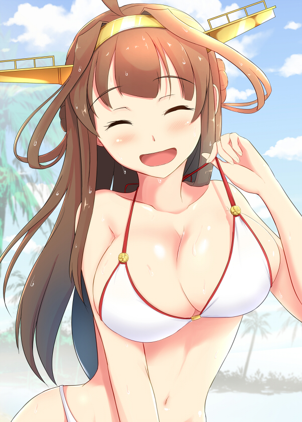 kongou (kantai collection) drawn by shigure_ryuunosuke