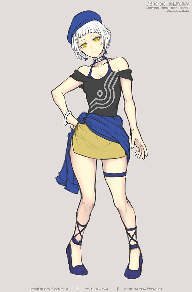 elizabeth (persona and 1 more) drawn by gofelem
