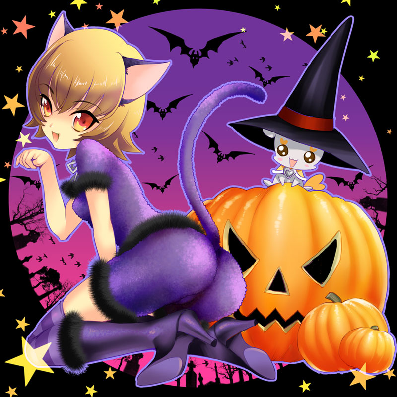 myoudouin itsuki and potpourri (precure and 1 more) drawn by uk-works