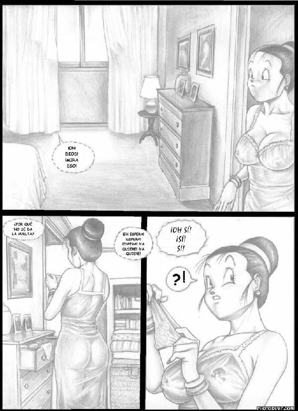 chi-chi (dragon ball and 1 more) drawn by pandora's_box