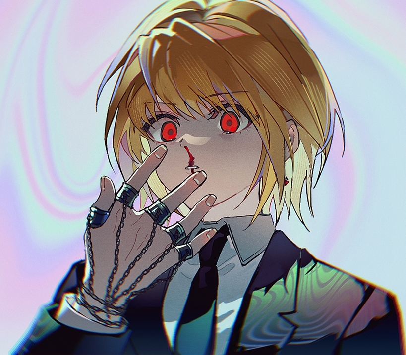 kurapika (hunter x hunter) drawn by lunar_(lunar_815)
