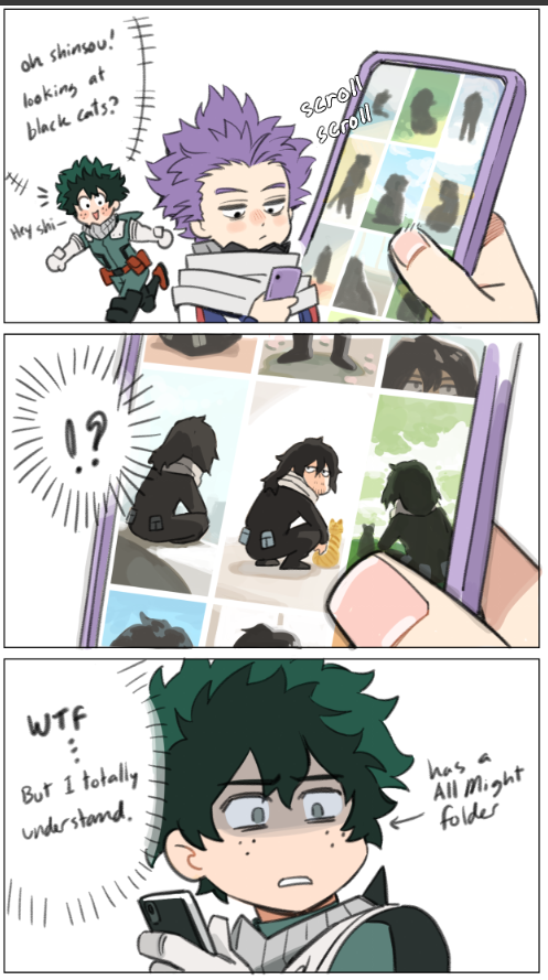 midoriya izuku, aizawa shota, and shinso hitoshi (boku no hero academia) drawn by rice365