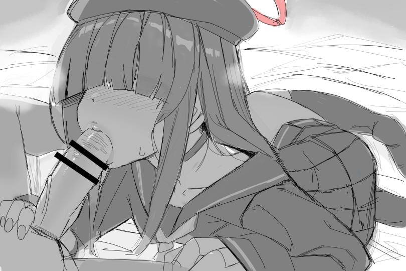 justice task force member (blue archive) drawn by hitomigi90