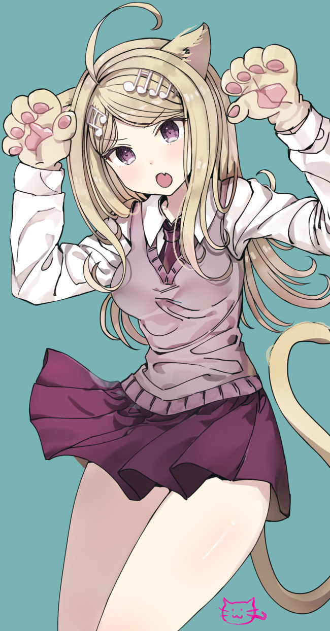 akamatsu kaede (danganronpa and 1 more) drawn by ssumbi
