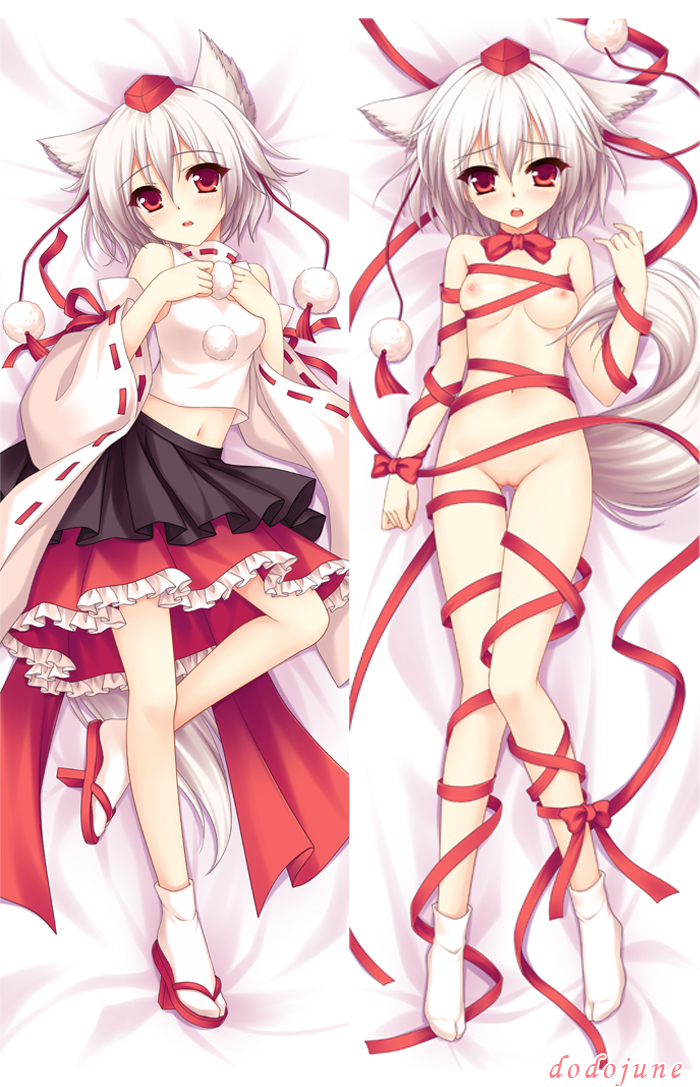 inubashiri momiji (touhou) drawn by dakemakura-koubou and dodojune