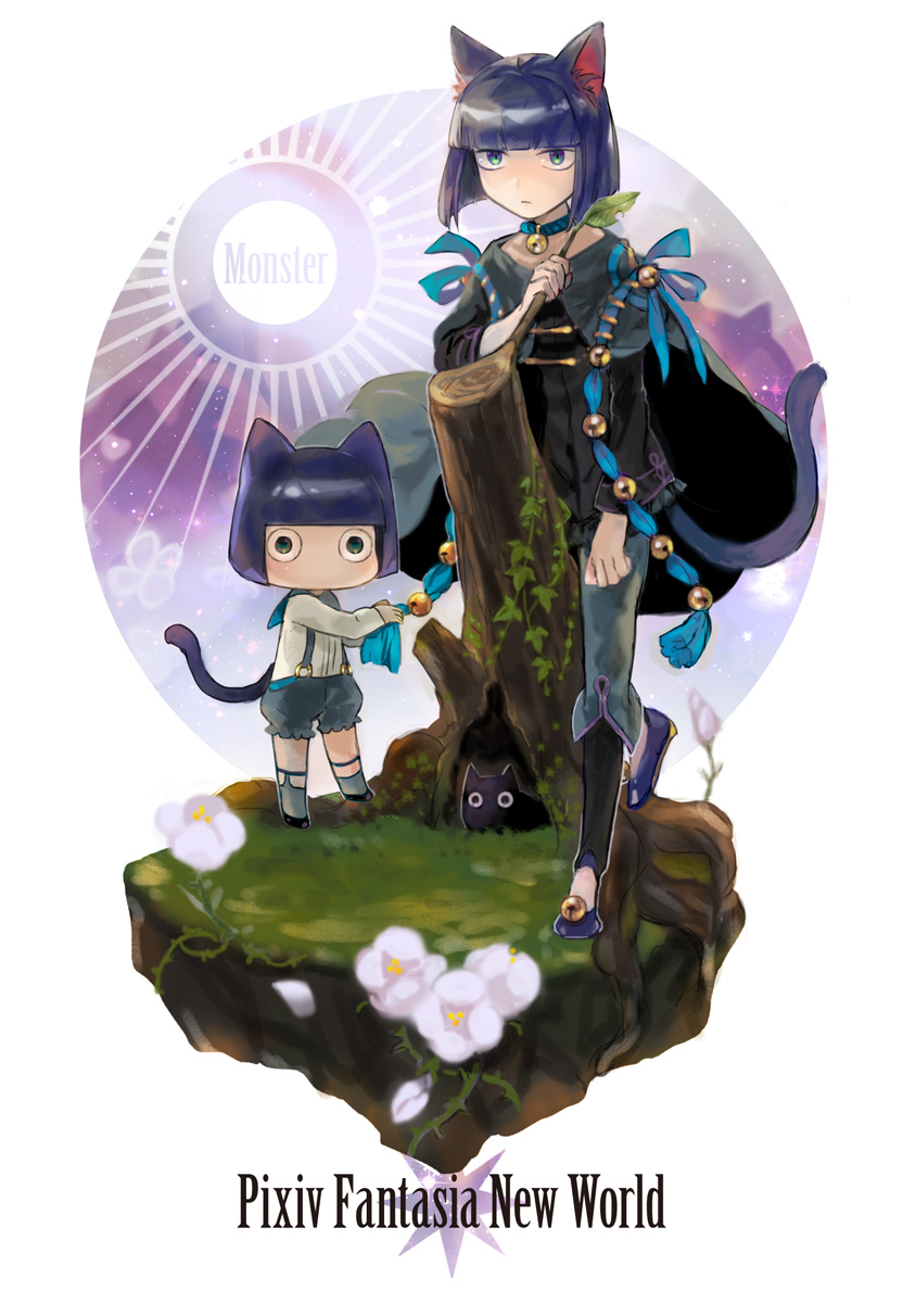 kuroinyan (pixiv fantasia and 1 more) drawn by kuroi_nyan