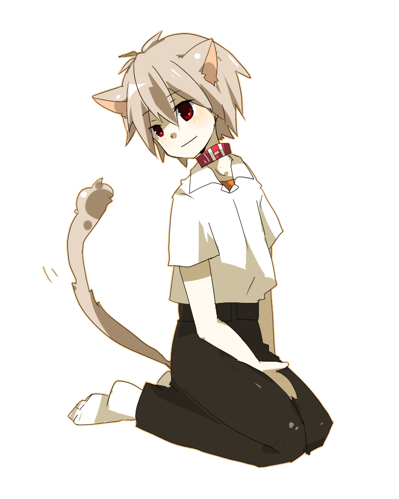 nagisa kaworu (neon genesis evangelion) drawn by sa_kuma