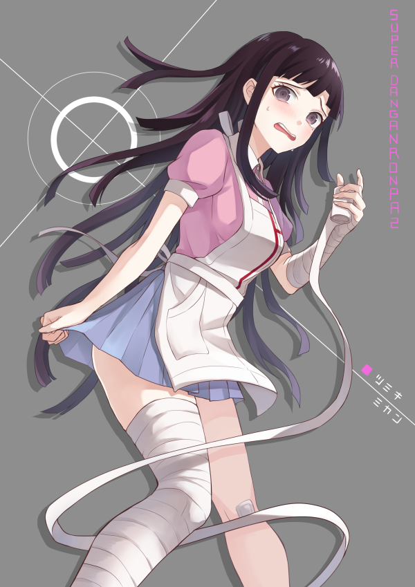 tsumiki mikan (danganronpa and 1 more) drawn by bekkourico