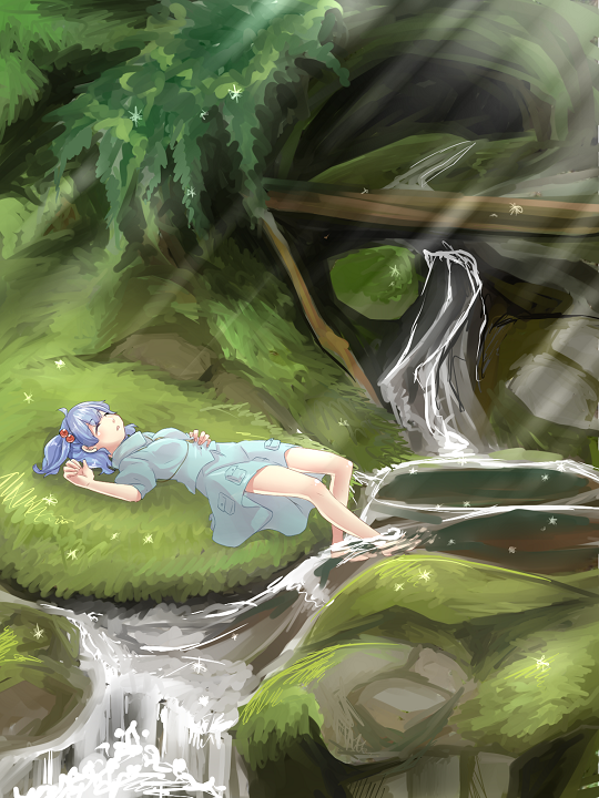 kawashiro nitori (touhou) drawn by hiyosuke_(ak_love)