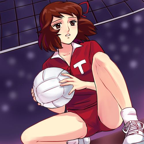 mimi hijiiri (ashita e attack!) drawn by haruyama_kazunori