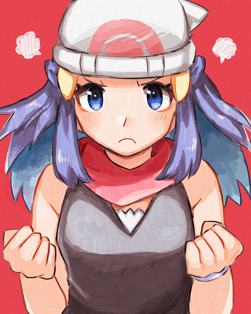 dawn (pokemon and 1 more) drawn by anidler91