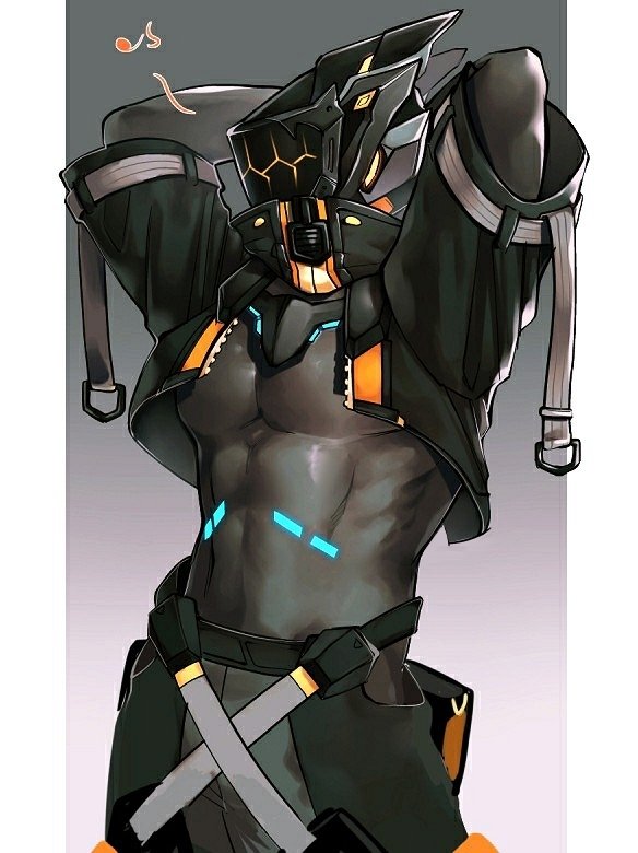 protagonist (phantasy star and 1 more) drawn by hakidashi_11