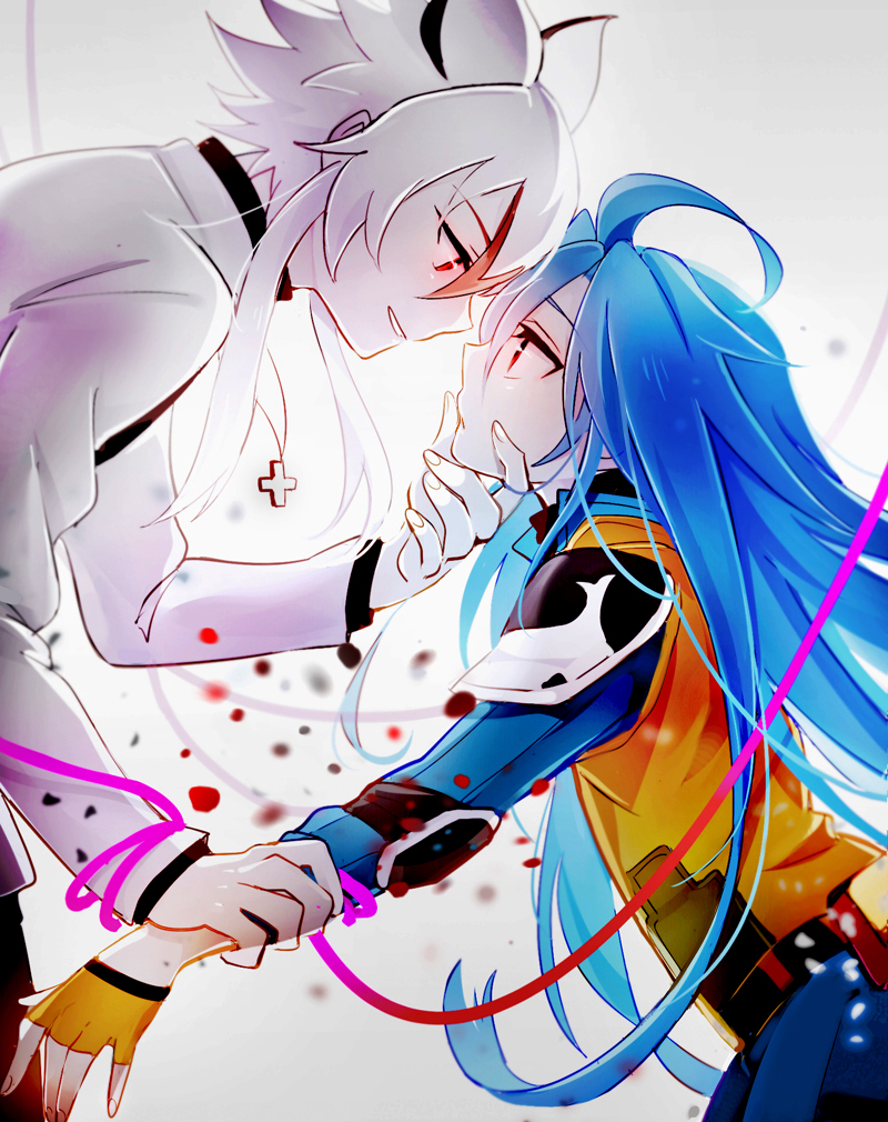 ryuuenji tasuku and gaen kyouya (future card buddyfight) drawn by sekimo