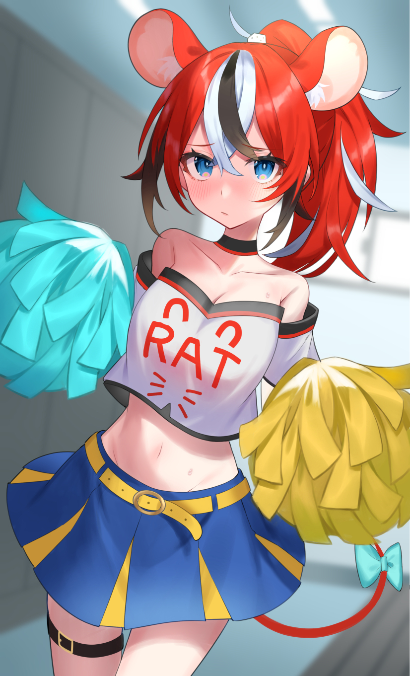 hakos baelz (hololive and 1 more) drawn by aotake_iro