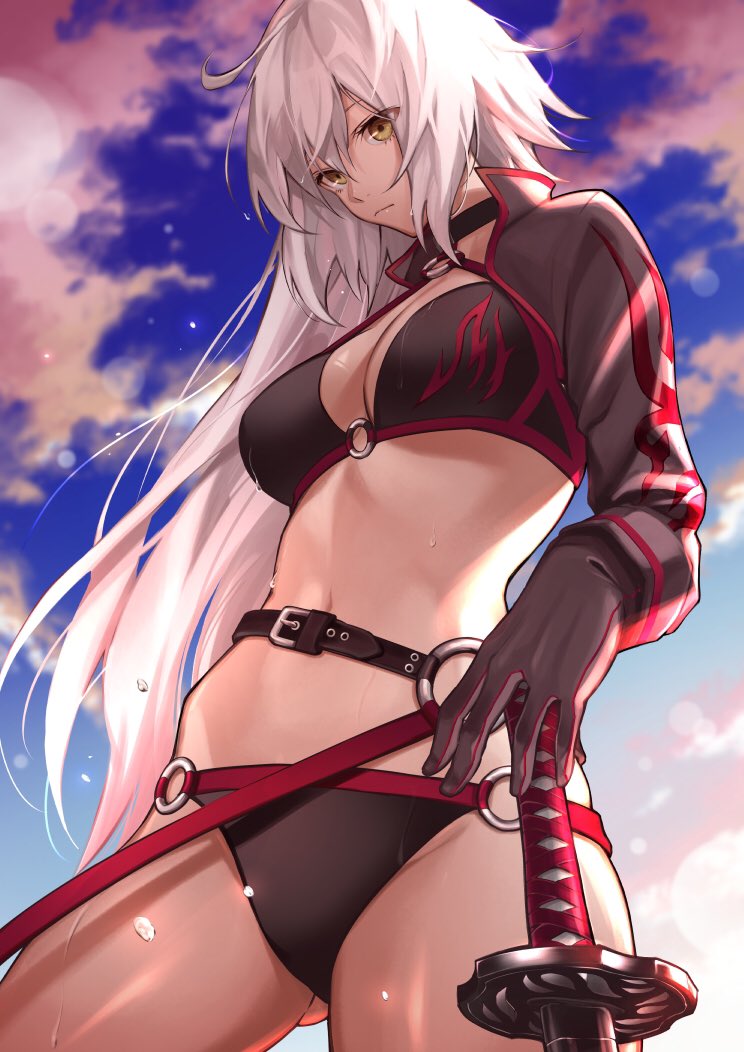jeanne d'arc alter (fate and 1 more) drawn by fumi_fumi_(7837224)