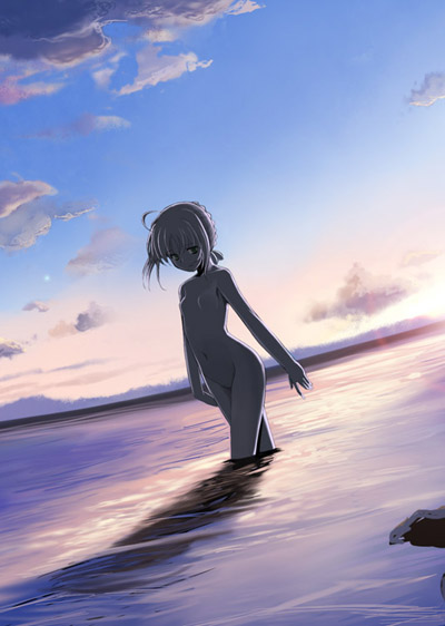 artoria pendragon and saber (fate and 1 more) drawn by namonashi