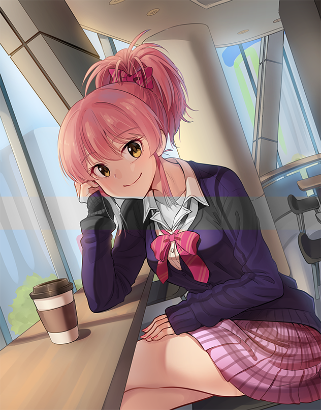 jougasaki mika (idolmaster and 1 more) drawn by kamille_(vcx68)