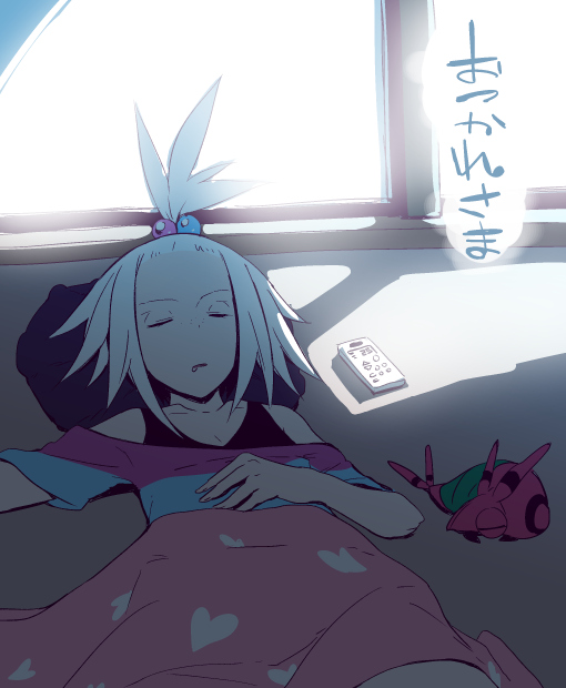 roxie and venipede (pokemon and 1 more) drawn by kawaisou