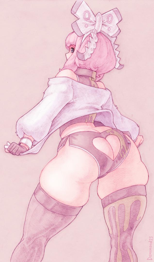 klara (pokemon and 1 more) drawn by demimond23
