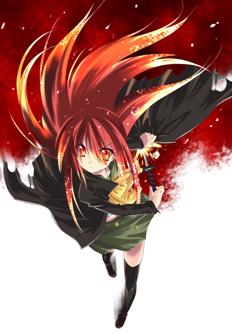 shana and alastor (shakugan no shana) drawn by shinozuka_atsuto