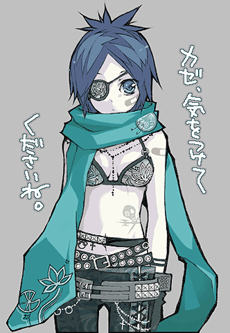 chrome dokuro (katekyo hitman reborn!) drawn by yue_(lov_n_n)
