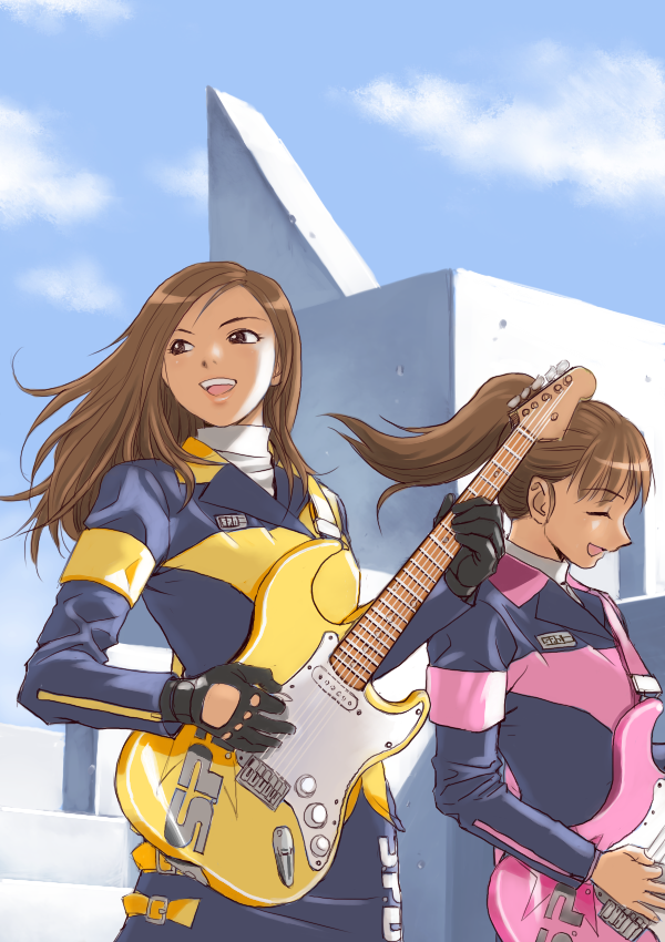 kodou koume and reimon marika (super sentai and 1 more) drawn by yusao