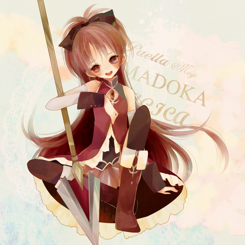 sakura kyoko (mahou shoujo madoka magica) drawn by poco24