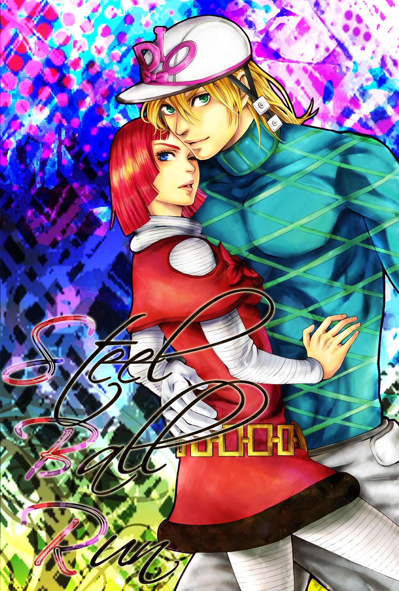 diego brando and hot pants (jojo no kimyou na bouken and 1 more) drawn by nerpris