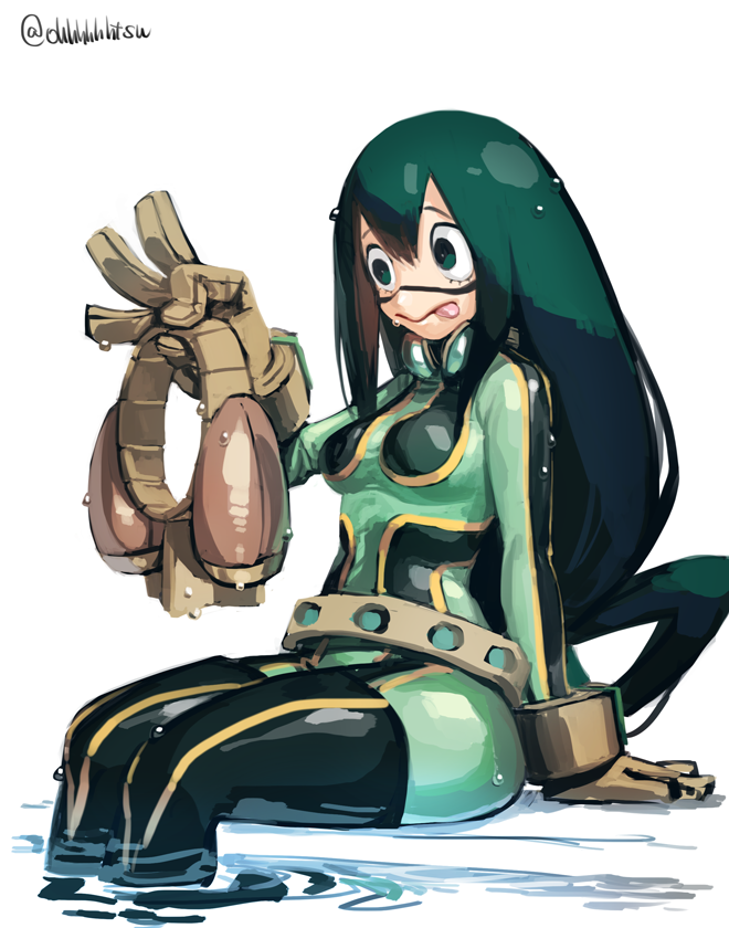 asui tsuyu (boku no hero academia) drawn by ohhhhhhtsu