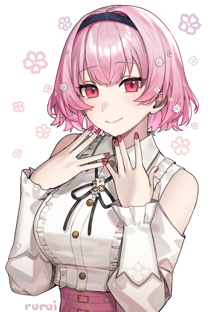 mori calliope (hololive and 1 more) drawn by rakku_(rkrmz0n)