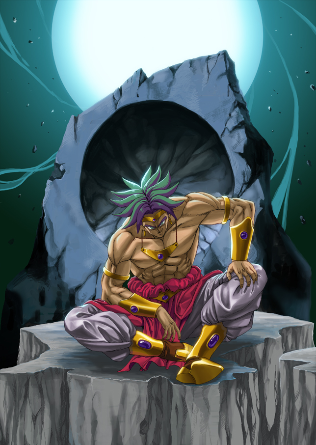 broly (dragon ball and 1 more) drawn by mcenroe
